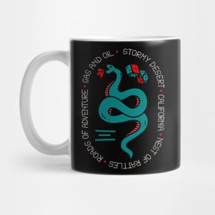 Rattle snake desert california Mug